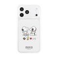 Japan Peanuts IIIIfit Plump Frame iPhone 18 Pro Max / 17 Pro Max Case - Snoopy : Clear - 1