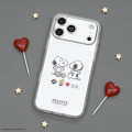 Japan Peanuts IIIIfit Plump Frame iPhone 18 Pro Max / 17 Pro Max Case - Snoopy : Clear - 6