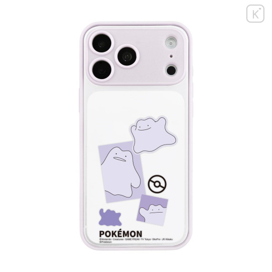 Japan Pokemon IIIIfit Plump Frame iPhone 18 Pro Max / 17 Pro Max Case - Ditto - 1