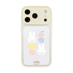 Japan Miffy IIIIfit Plump Frame iPhone 18 Pro / 17 Pro Case - Miffy : Pastel