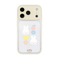 Japan Miffy IIIIfit Plump Frame iPhone 18 Pro / 17 Pro Case - Miffy : Pastel - 1