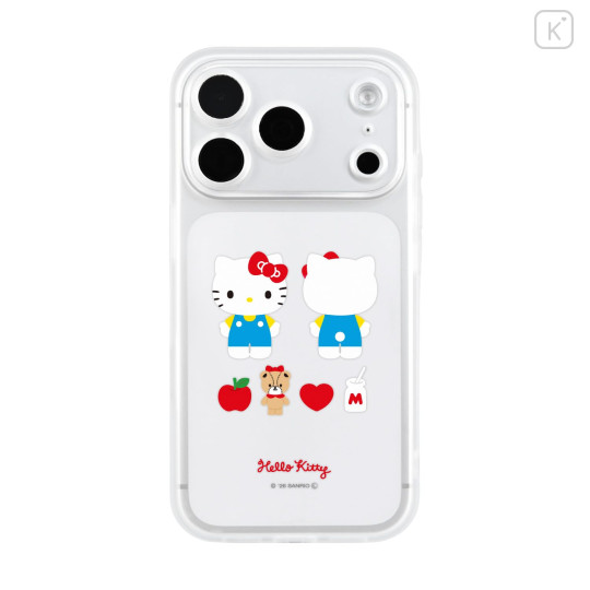 Japan Sanrio IIIIfit Plump Frame iPhone 18 Pro / 17 Pro Case - Hello Kitty - 1