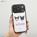 Japan Sanrio IIIIfit Plump Frame iPhone 18 Pro / 17 Pro Case - Kuromi - 5