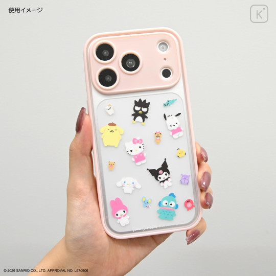 Japan Sanrio IIIIfit Plump Frame iPhone 18 Pro / 17 Pro Case - 5