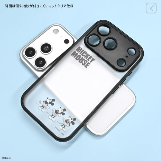 Japan Disney IIIIfit Plump Frame iPhone 18 Pro / 17 Pro Case - Mickey - 2