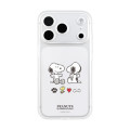 Japan Peanuts IIIIfit Plump Frame iPhone 18 Pro / 17 Pro Case - Snoopy : Clear - 1