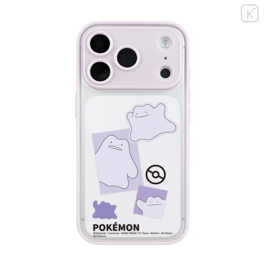 Japan Pokemon IIIIfit Plump Frame iPhone 18 Pro / 17 Pro Case - Ditto - 1