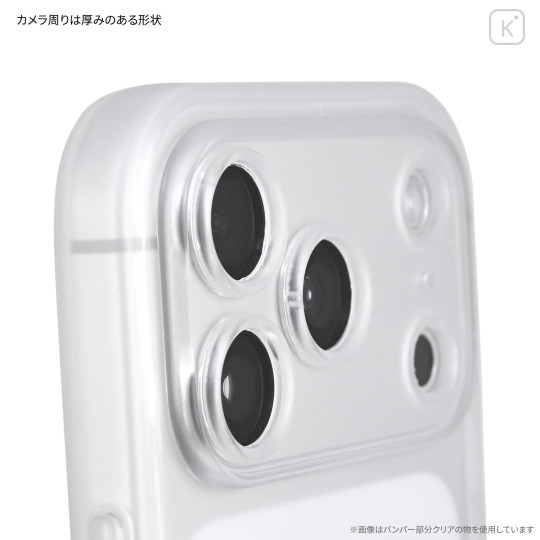 Japan Disney IIIIfit Plump Frame iPhone 18 Pro / 17 Pro Case with MagSafe - Stitch - 5