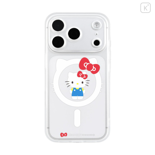 Japan Sanrio IIIIfit Plump Frame iPhone 18 Pro / 17 Pro Case with MagSafe - Hello Kitty - 1