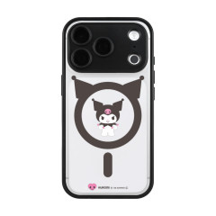 Japan Sanrio IIIIfit Plump Frame iPhone 18 Pro / 17 Pro Case with MagSafe - Kuromi
