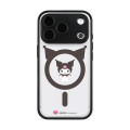Japan Sanrio IIIIfit Plump Frame iPhone 18 Pro / 17 Pro Case with MagSafe - Kuromi - 1