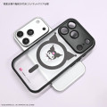 Japan Sanrio IIIIfit Plump Frame iPhone 18 Pro / 17 Pro Case with MagSafe - Kuromi - 2