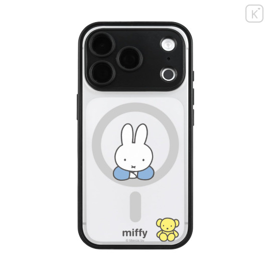 Japan Miffy IIIIfit Plump Frame iPhone 18 Pro / 17 Pro Case with MagSafe - Miffy - 1