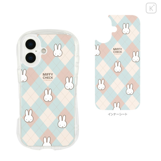 Japan Miffy Crystal Clear iPhone 17 Case - Miffy : Check - 2