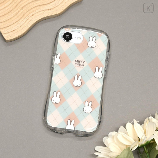 Japan Miffy Crystal Clear iPhone 17e / 16e Case - Miffy : Check - 7