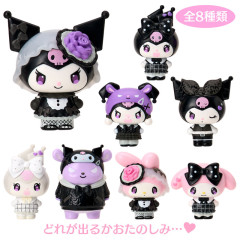Japan Sanrio Original Secret Mascot - Kuromi & My Melody : All Black Kuromi Mode Blind Box