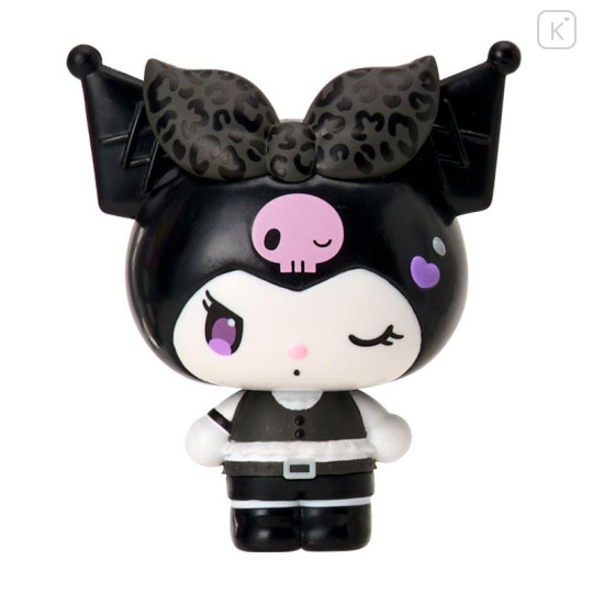 Japan Sanrio Original Secret Mascot - Kuromi & My Melody : All Black Kuromi Mode Blind Box - 5