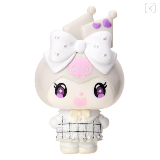 Japan Sanrio Original Secret Mascot - Kuromi & My Melody : All Black Kuromi Mode Blind Box - 6