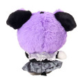 Japan Sanrio Original Mascot Holder - Kuromi : All Black Kuromi Mode Casual - 2