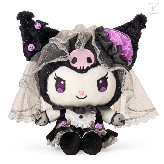 Japan Sanrio Original Plush Toy - Kuromi : All Black Kuromi Mode - 1