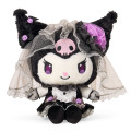 Japan Sanrio Original Plush Toy - Kuromi : All Black Kuromi Mode - 1
