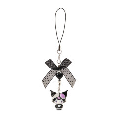 Japan Sanrio Original Strap - Kuromi : All Black Kuromi Mode Gothic