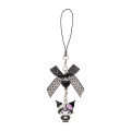 Japan Sanrio Original Strap - Kuromi : All Black Kuromi Mode Gothic - 1