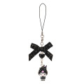 Japan Sanrio Original Strap - Kuromi : All Black Kuromi Mode Girly - 1