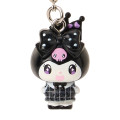 Japan Sanrio Original Strap - Kuromi : All Black Kuromi Mode Girly - 2