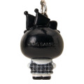 Japan Sanrio Original Strap - Kuromi : All Black Kuromi Mode Girly - 3