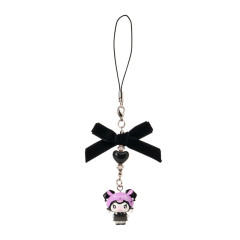 Japan Sanrio Original Strap - Kuromi : All Black Kuromi Mode Casual