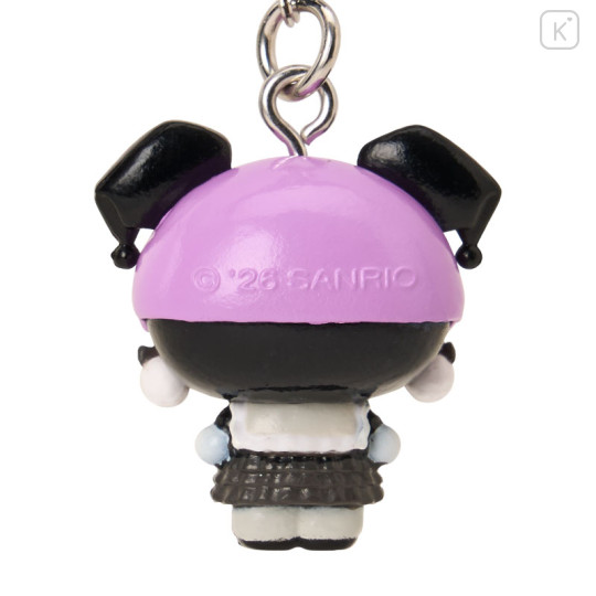 Japan Sanrio Original Strap - Kuromi : All Black Kuromi Mode Casual - 3