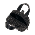 Japan Sanrio Original Mini Bag Charm - Kuromi : All Black Kuromi Mode Girly - 3