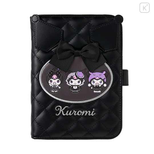 Japan Sanrio Original Binder - Kuromi : All Black Kuromi Mode - 1