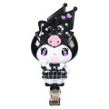 Japan Sanrio Original Bangs Clip Set - Kuromi : All Black Kuromi Mode - 5