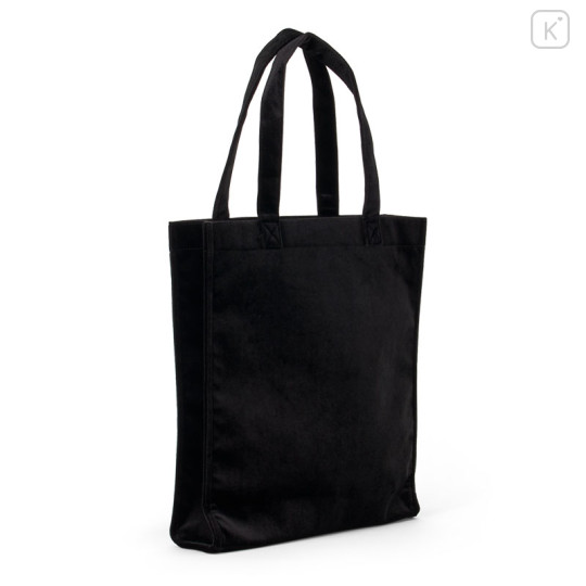 Japan Sanrio Original Tote Bag - Kuromi : All Black Kuromi Mode - 2