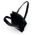 Japan Sanrio Original Tote Bag - Kuromi : All Black Kuromi Mode - 3