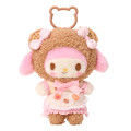 Japan Sanrio Original Mascot Holder - My Melody : Cookie Fluffy Bear - 1