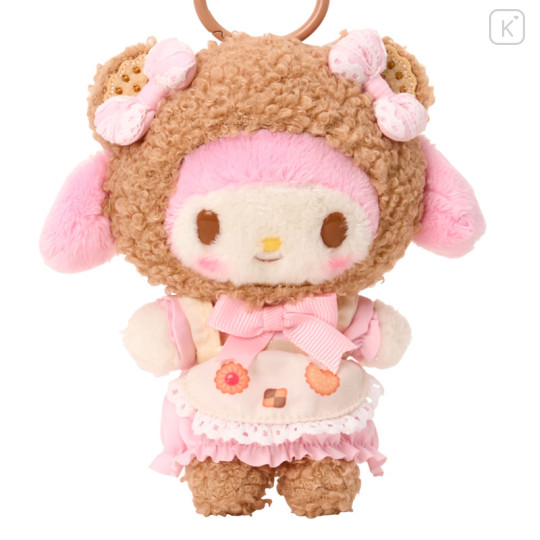 Japan Sanrio Original Mascot Holder - My Melody : Cookie Fluffy Bear - 2