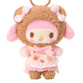 Japan Sanrio Original Mascot Holder - My Melody : Cookie Fluffy Bear - 2