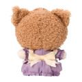 Japan Sanrio Original Mascot Holder - Kuromi : Cookie Fluffy Bear - 3
