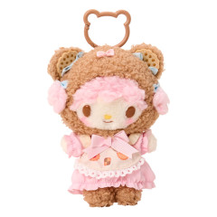 Japan Sanrio Original Mascot Holder - My Sweet Piano : Cookie Fluffy Bear
