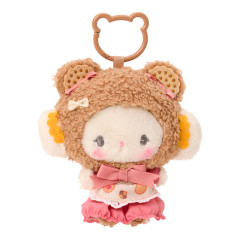 Japan Sanrio Original Mascot Holder - Cogimyun : Cookie Fluffy Bear