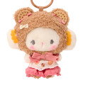 Japan Sanrio Original Mascot Holder - Cogimyun : Cookie Fluffy Bear - 2