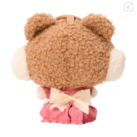 Japan Sanrio Original Mascot Holder - Cogimyun : Cookie Fluffy Bear - 3