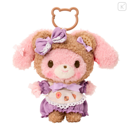 Japan Sanrio Original Mascot Holder - Bonbonribbon : Cookie Fluffy Bear - 1
