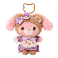 Japan Sanrio Original Mascot Holder - Bonbonribbon : Cookie Fluffy Bear - 1