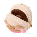 Japan Sanrio Original Mini Pouch with Carabiner - My Melody : Cookie Fluffy Bear - 3