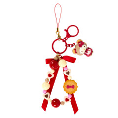Japan Sanrio Original Strap - Hello Kitty : Cookie Fluffy Bear