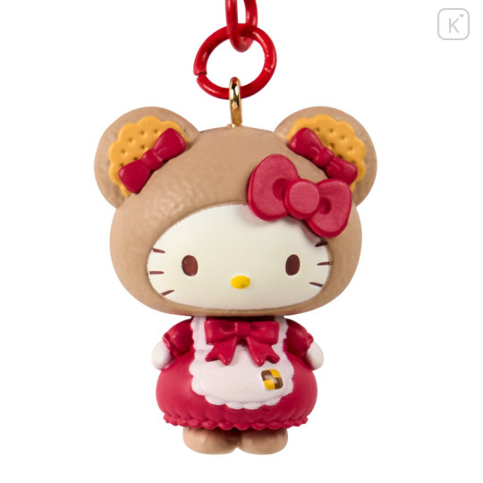 Japan Sanrio Original Strap - Hello Kitty : Cookie Fluffy Bear - 2